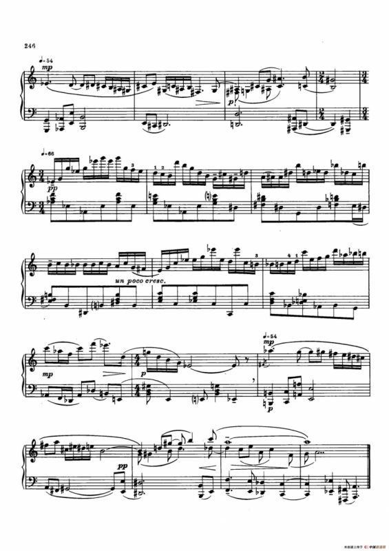 Two Sonatinas for Piano Op.54 No.1（2首钢琴小奏鸣曲·1）