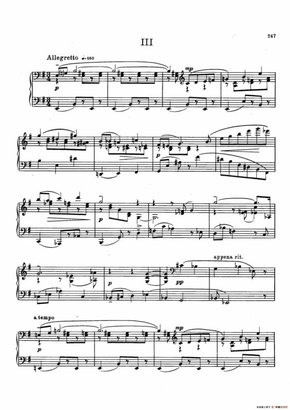 Two Sonatinas for Piano Op.54 No.1（2首钢琴小奏鸣曲·1）