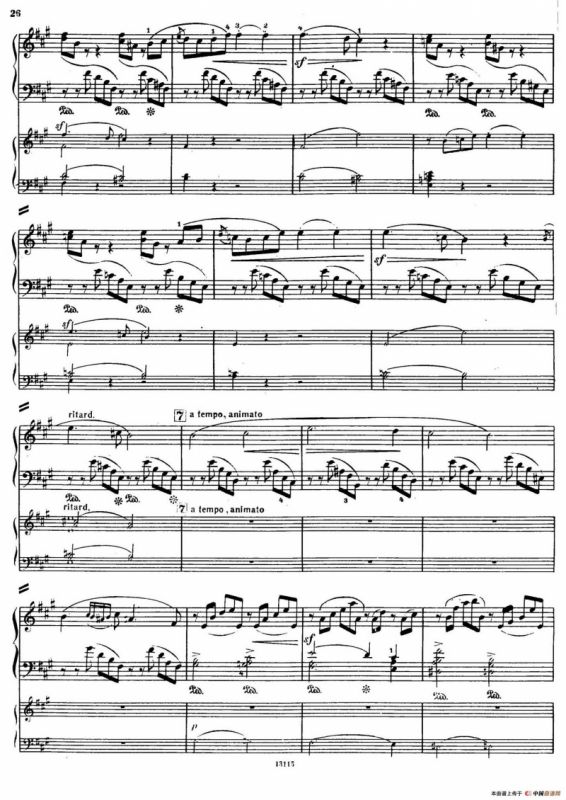 Piano Concerto in a Minor Op.54（a小调钢琴协奏曲·双钢琴）