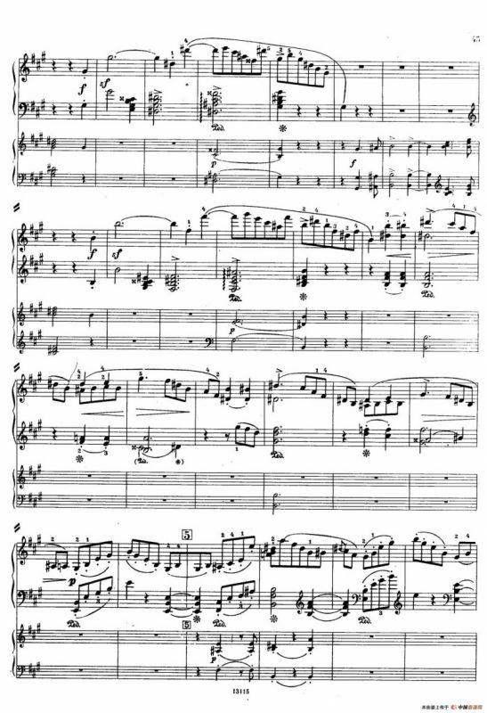 Piano Concerto in a Minor Op.54（a小调钢琴协奏曲·双钢琴）