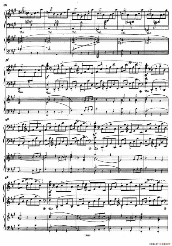 Piano Concerto in a Minor Op.54（a小调钢琴协奏曲·双钢琴）