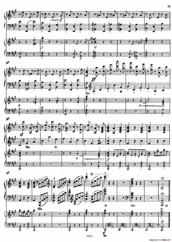 Piano Concerto in a Minor Op.54（a小调钢琴协奏曲·双钢琴）