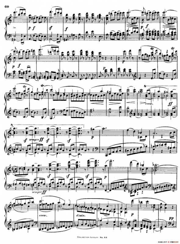 String Quartet No.15 in a Minor Op.132（a小调第十五弦乐四重奏·钢琴独奏版）