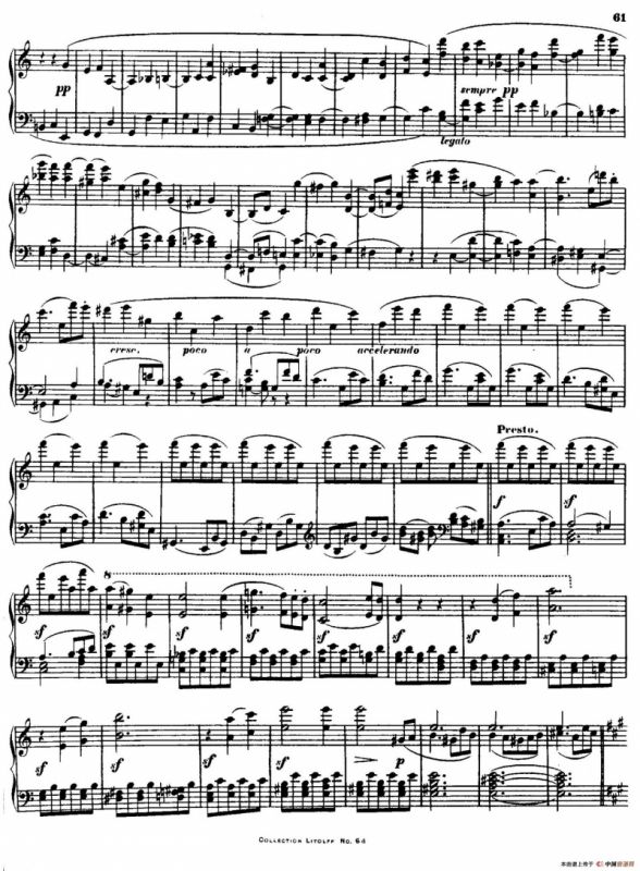 String Quartet No.15 in a Minor Op.132（a小调第十五弦乐四重奏·钢琴独奏版）