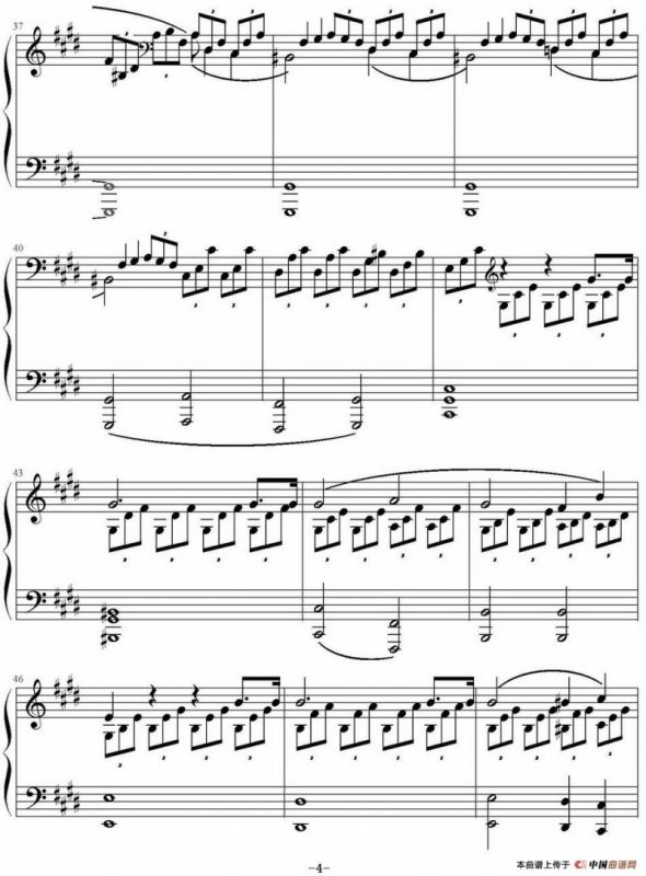 Mondscheinsonate(1st movement)（月光奏鸣曲第一乐章）