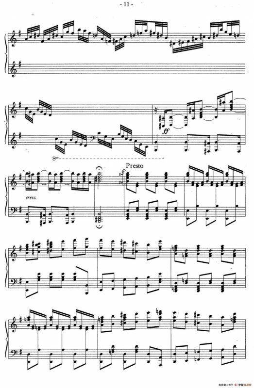 Carmen Variations 12 Pieces（12首卡门主题变奏曲·11）