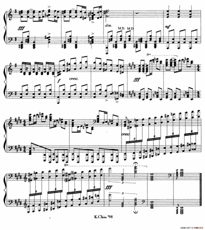 Carmen Variations 12 Pieces（12首卡门主题变奏曲·7—8）