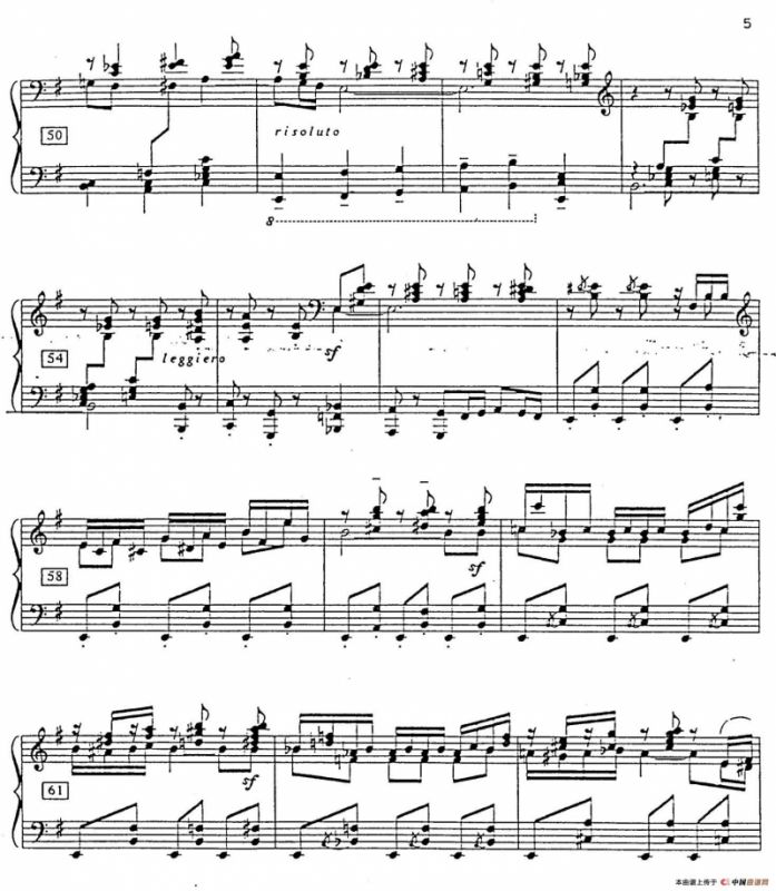 Carmen Variations 12 Pieces（12首卡门主题变奏曲·4）