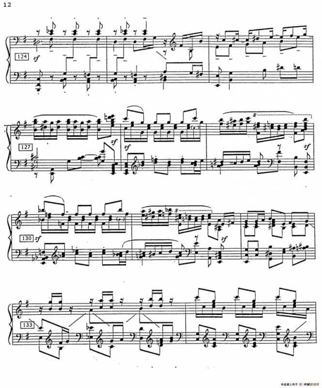 Carmen Variations 12 Pieces（12首卡门主题变奏曲·4）