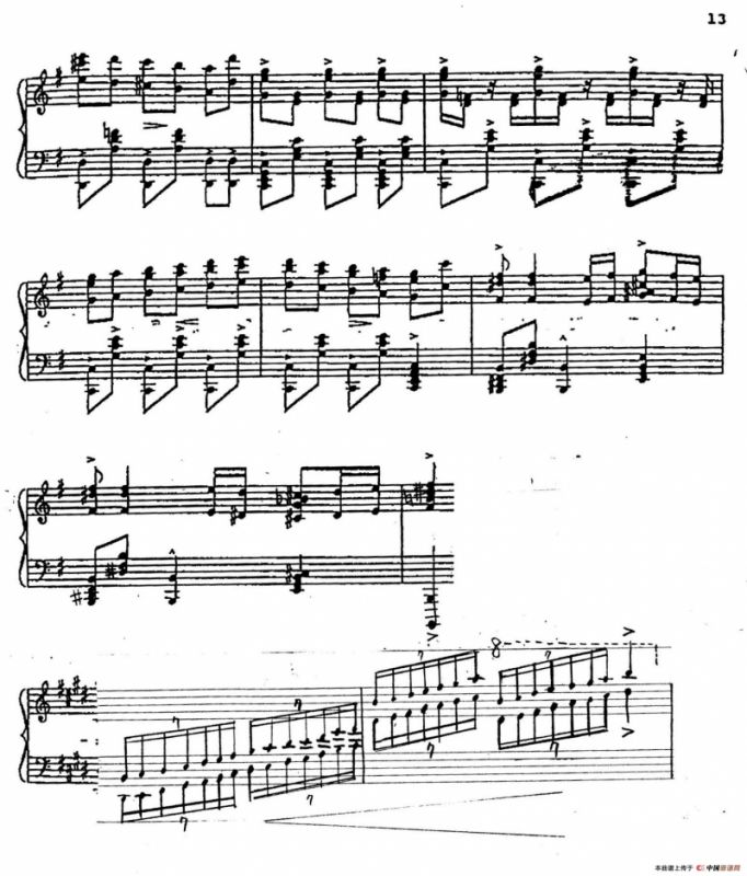 Carmen Variations 12 Pieces（12首卡门主题变奏曲·3）