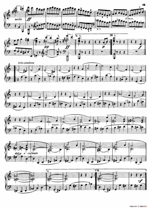 Petite Sonate Dans La Forme Classique Op.9（古典小奏鸣曲）