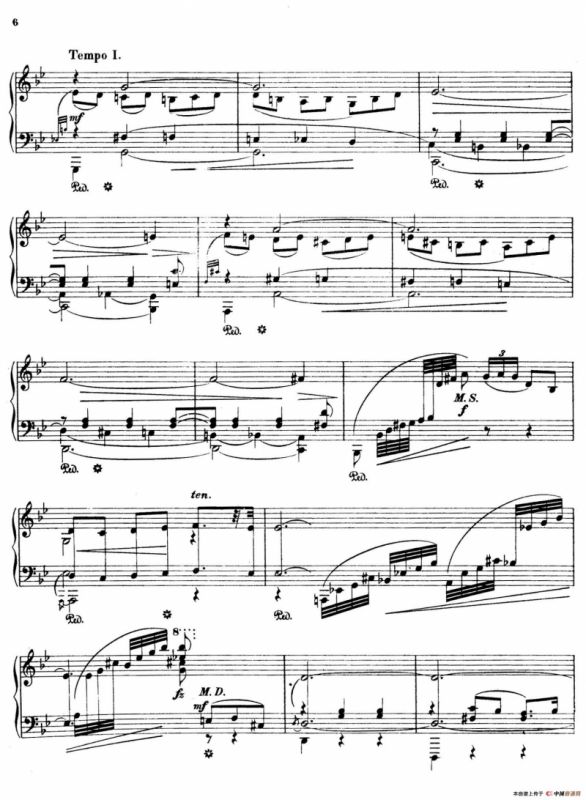 10 Pieces Op.24（10首钢琴小品 No.10）