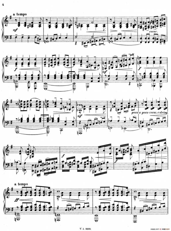 10 Pieces Op.24（10首钢琴小品 No.8）