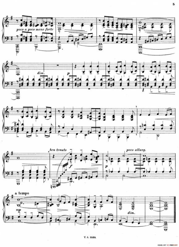 10 Pieces Op.24（10首钢琴小品 No.8）