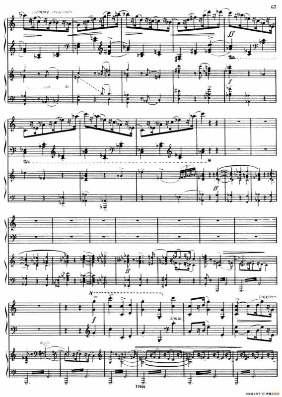 Piano Concerto No.2 in c Minor Op.50（c小调第二钢琴协奏曲·Ⅲ·双钢琴）