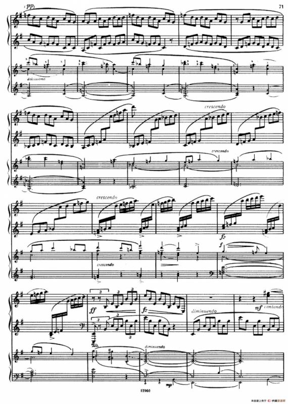 Piano Concerto No.2 in c Minor Op.50（c小调第二钢琴协奏曲·Ⅲ·双钢琴）