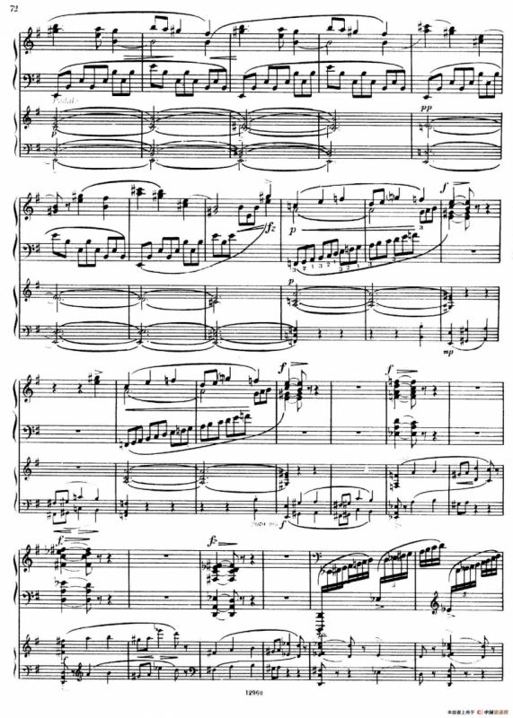 Piano Concerto No.2 in c Minor Op.50（c小调第二钢琴协奏曲·Ⅲ·双钢琴）