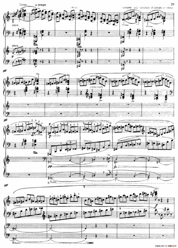 Piano Concerto No.2 in c Minor Op.50（c小调第二钢琴协奏曲·Ⅲ·双钢琴）