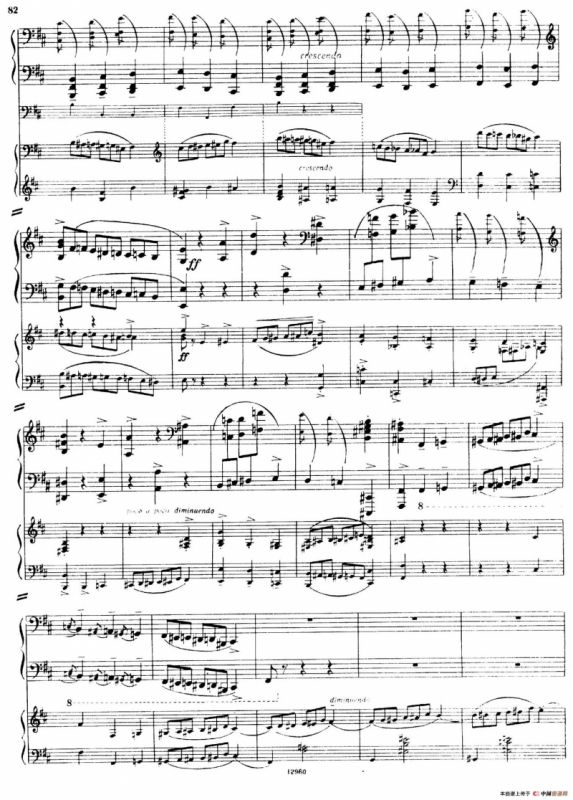 Piano Concerto No.2 in c Minor Op.50（c小调第二钢琴协奏曲·Ⅲ·双钢琴）