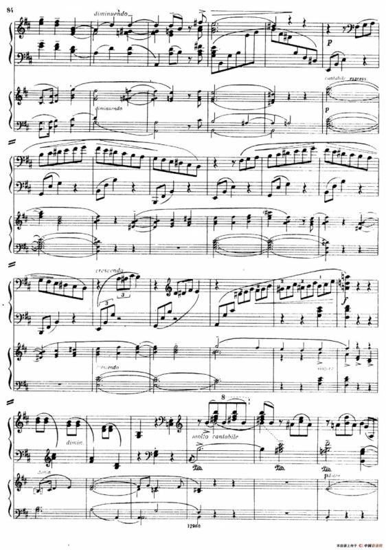 Piano Concerto No.2 in c Minor Op.50（c小调第二钢琴协奏曲·Ⅲ·双钢琴）