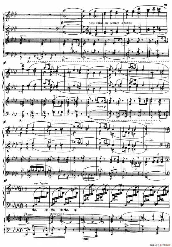 Piano Concerto No.2 in c Minor Op.50（c小调第二钢琴协奏曲·Ⅲ·双钢琴）