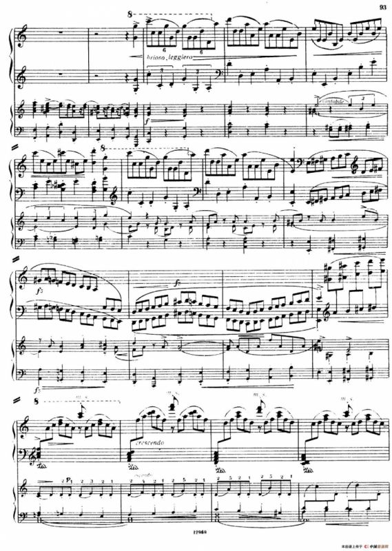 Piano Concerto No.2 in c Minor Op.50（c小调第二钢琴协奏曲·Ⅲ·双钢琴）