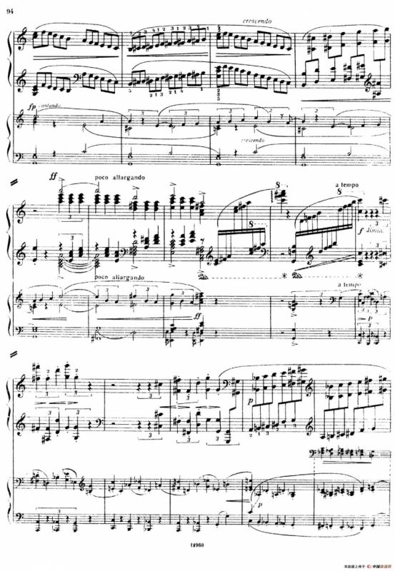 Piano Concerto No.2 in c Minor Op.50（c小调第二钢琴协奏曲·Ⅲ·双钢琴）
