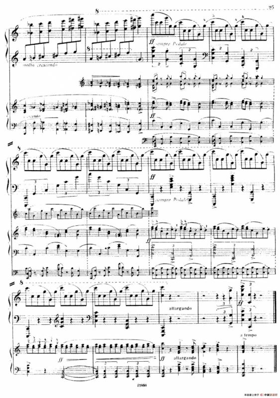 Piano Concerto No.2 in c Minor Op.50（c小调第二钢琴协奏曲·Ⅲ·双钢琴）