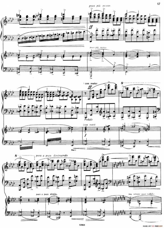 Piano Concerto No.2 in c Minor Op.50（c小调第二钢琴协奏曲·Ⅱ·双钢琴）