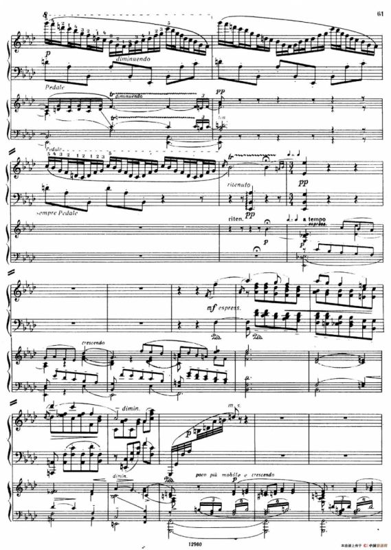 Piano Concerto No.2 in c Minor Op.50（c小调第二钢琴协奏曲·Ⅱ·双钢琴）