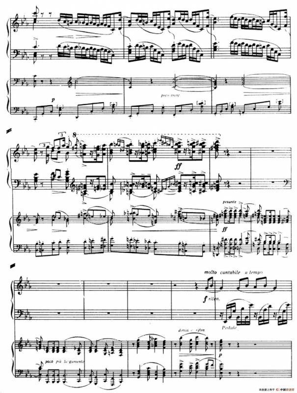 Piano Concerto No.2 in c Minor Op.50（c小调第二钢琴协奏曲·Ⅰ·双钢琴）