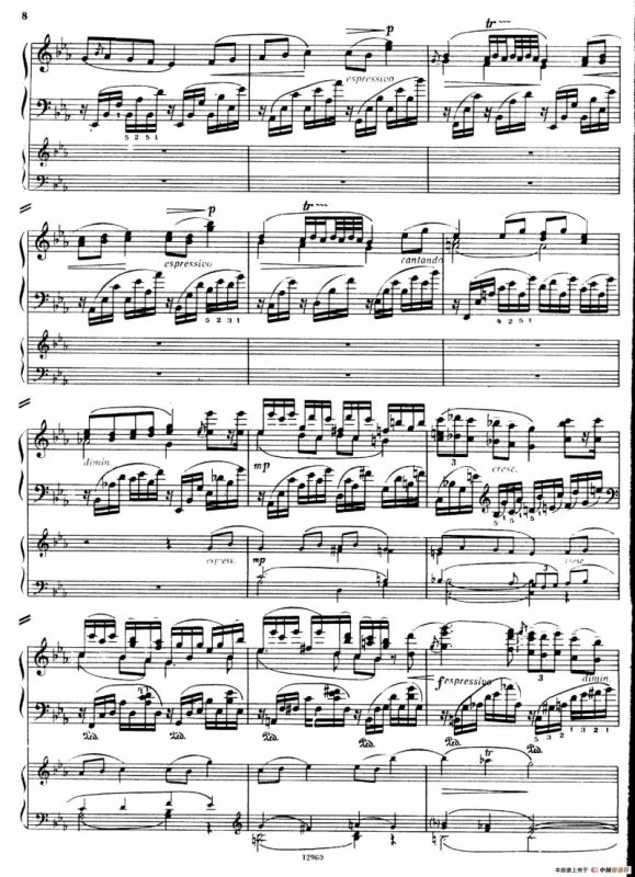 Piano Concerto No.2 in c Minor Op.50（c小调第二钢琴协奏曲·Ⅰ·双钢琴）