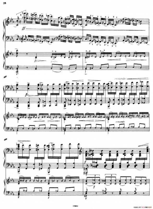 Piano Concerto No.2 in c Minor Op.50（c小调第二钢琴协奏曲·Ⅰ·双钢琴）