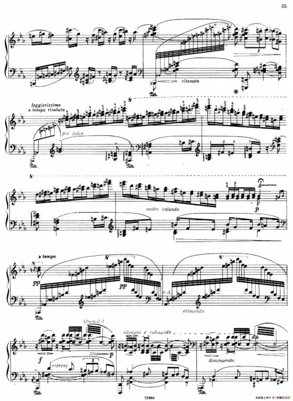 Piano Concerto No.2 in c Minor Op.50（c小调第二钢琴协奏曲·Ⅰ·双钢琴）