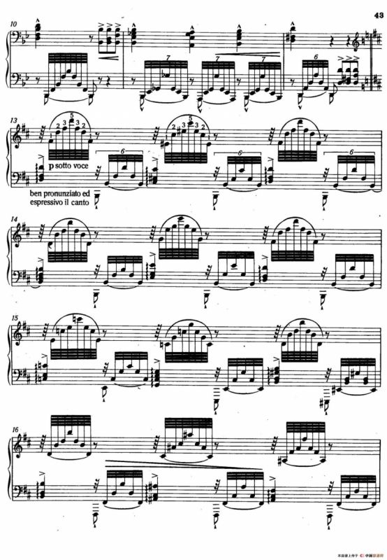 12 Etudes dexecution Transcendante S.139（12首超技练习曲·6）