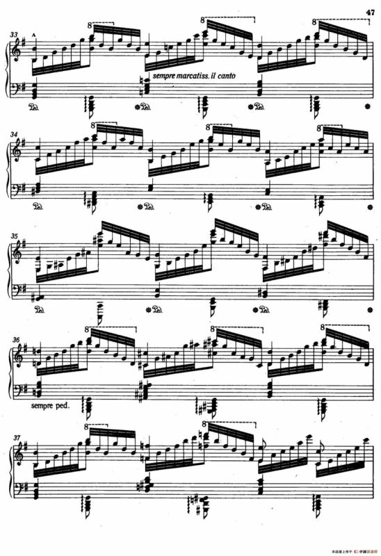 12 Etudes dexecution Transcendante S.139（12首超技练习曲·6）