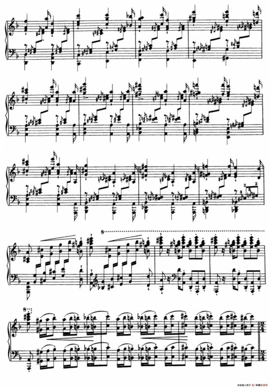 12 Etudes dexecution Transcendante S.139（12首超技练习曲·4）
