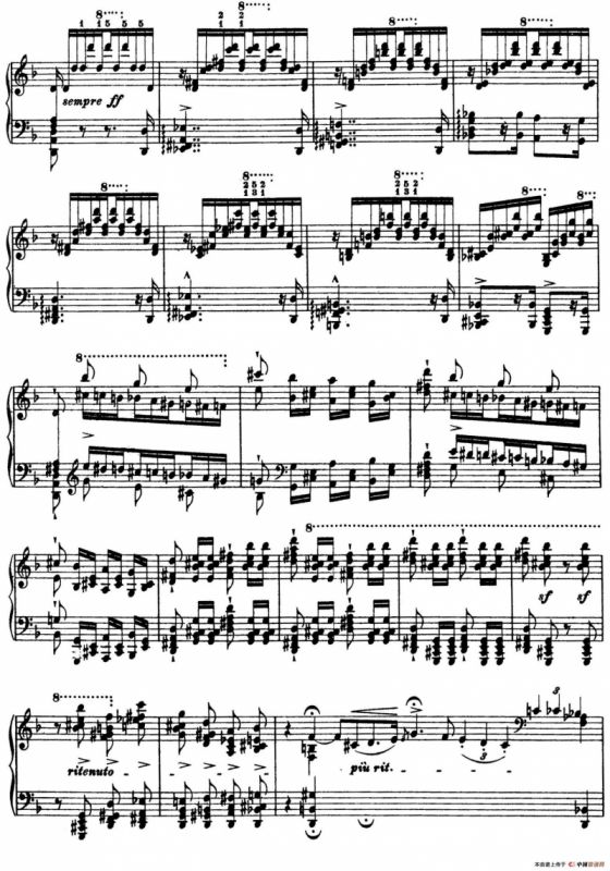 12 Etudes dexecution Transcendante S.139（12首超技练习曲·4）