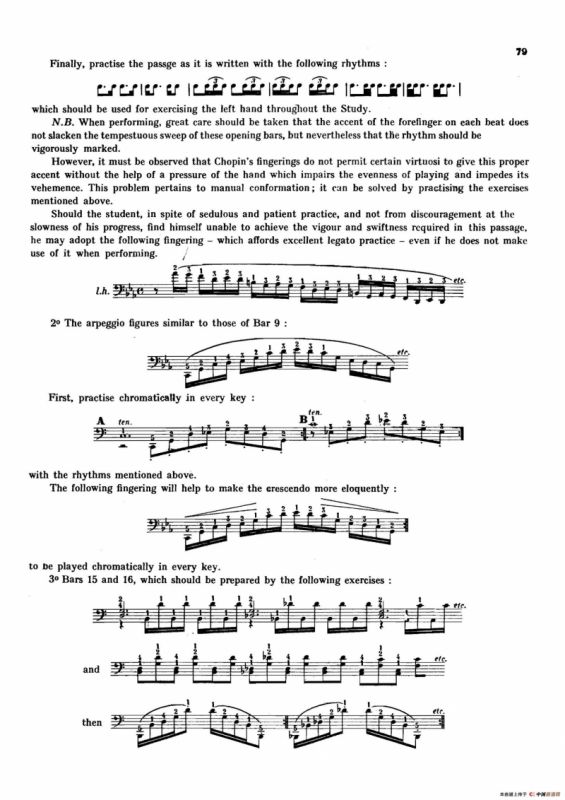 12 Etudes Op.10 柯尔托教学版（12首练习曲·12）