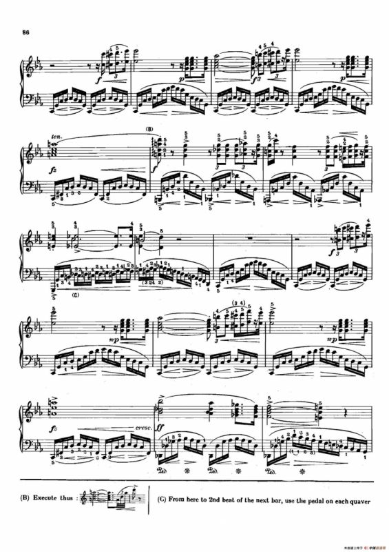 12 Etudes Op.10 柯尔托教学版（12首练习曲·12）