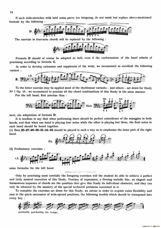 12 Etudes Op.10 柯尔托教学版（12首练习曲·11）