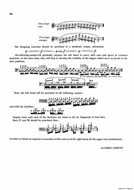 12 Etudes Op.10 柯尔托教学版（12首练习曲·9）
