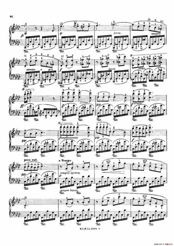 12 Etudes Op.10 柯尔托教学版（12首练习曲·9）
