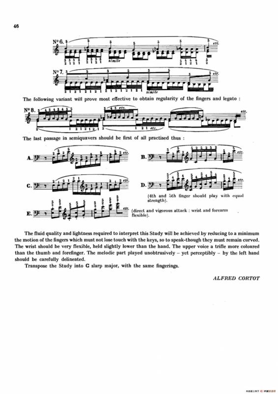12 Etudes Op.10 柯尔托教学版（12首练习曲·7）