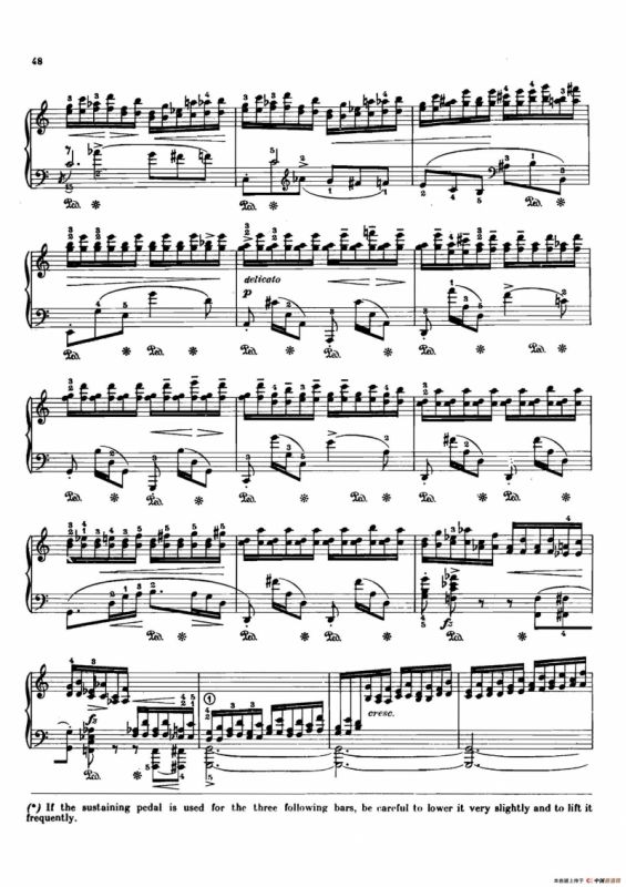 12 Etudes Op.10 柯尔托教学版（12首练习曲·7）