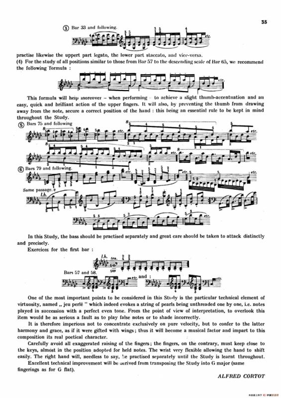 12 Etudes Op.10 柯尔托教学版（12首练习曲·5）