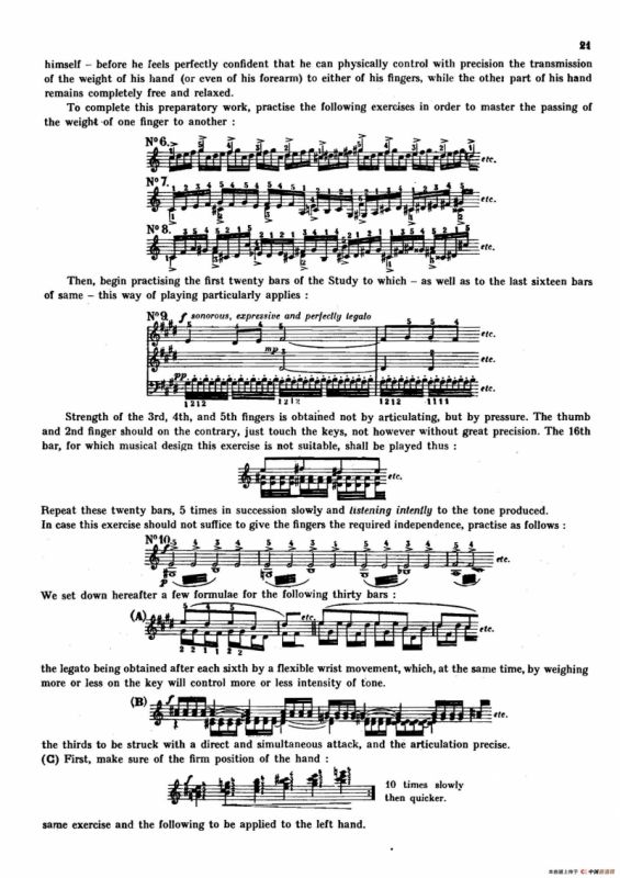 12 Etudes Op.10 柯尔托教学版（12首练习曲·3）
