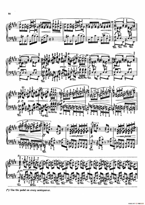 12 Etudes Op.10 柯尔托教学版（12首练习曲·3）