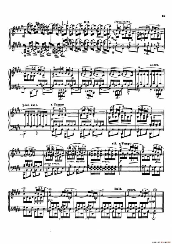 12 Etudes Op.10 柯尔托教学版（12首练习曲·3）