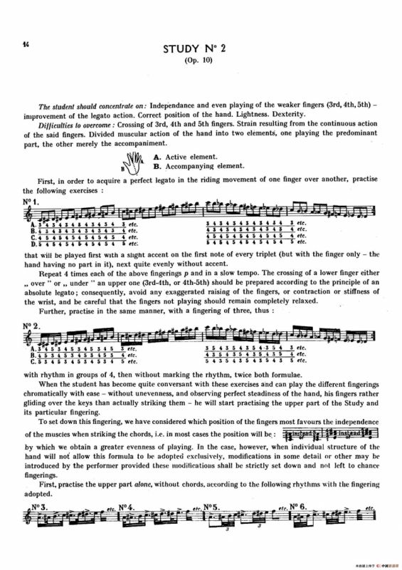 12 Etudes Op.10 柯尔托教学版（12首练习曲·2）